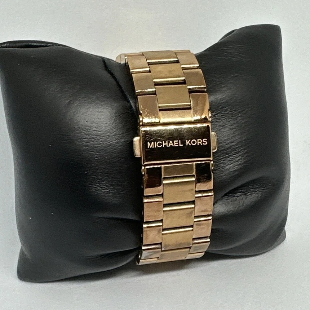 Michael Kors Channing MK5937 Women Gold Stainless Steel Analog Dial Watch HME555